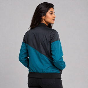 Veste bomber matelassée pour femmes 100% respirante, coupe-vent et séchage rapide, élégante, pour l'hiver et l'automne, veste d'extérieur pour femmes en vente en ligne - Product Image 2