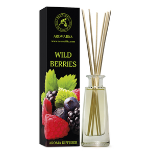 Diffuseur de parfum Aromatika Wild Berries 100ml avec un mélange de baies riches, parfum longue durée pour la pièce - Product Image 1
