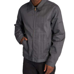 Vestes pour hommes en gros, vêtements de travail, veste en toile de canard, manteau résistant avec logo personnalisé pour les ouvriers du bâtiment - Product Image 1