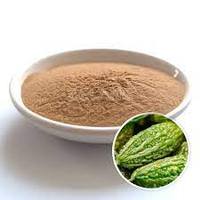 Approvisionnement en gros Extrait de poudre de momordica charantia botanique Poudre de melon amer Charantin 20% Extrait de melon amer Saponines