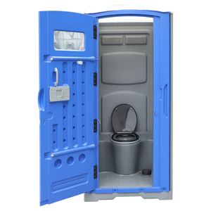 Baño portátil de HDPE, inodoro portátil de plástico para exteriores, inodoro prefabricado portátil para venta al por mayor - Product Image 1