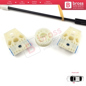 ชุดซ่อมกระจกไฟฟ้า BWR782ซ้ายสำหรับกอล์ฟ MK5 A5 1K 1K1 2003-2009 3ประตูแฮทช์แบคคูเป้1K3837461 - Product Image 4
