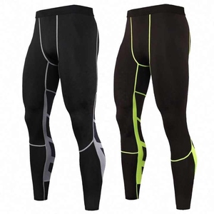 <b>Hot</b> Sale OEM Men Yoga <b>Leggings</b> Quick Dry Sports Pants Breathable anti shrink top trending training Gym wear Men <b>Leggings</b> - Product Image 6