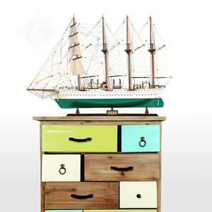 Cổ J.S. <span class=keywords><strong>Elcano</strong></span> thủ công nghệ thuật gỗ & Nguồn cung cấp thủ công cho các mặt hàng quà tặng trang trí nhà với mô hình hải lý - Product Image 6