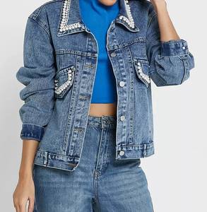 Chaqueta vaquera de tendencia superior para hombre, ropa informal cómoda, antiarrugas, suave, transpirable, Chaquetas vaqueras para hombre en material duradero - Product Image 2