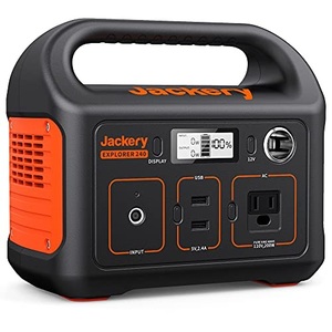 สถานีไฟฟ้าพกพา 200W, 230Wh/62400mAh แบตเตอรี่ลิเธียมสำรองฉุกเฉิน, เต้ารับไฟฟ้ากระแสสลับ 110V แบบ Pure Sine Wave - Product Image 1