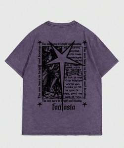 T-shirts sérigraphie pour hommes personnalisés en usine directe OEM t-shirts graphiques en coton respirant éponge Streetwear mode pour l'été décontracté - Product Image 3