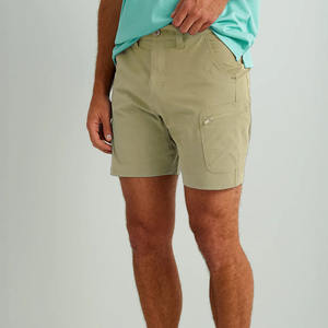 Pantalones cortos de pesca de golf de ajuste clásico de alto rendimiento de 9 \ "para hombre, ropa de ocio para exteriores elástica transpirable resistente al agua personalizada - Product Image 5
