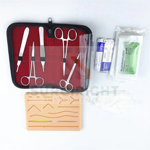 Kit de pratique de suture en acier pour étudiants en médecine ensemble d'outils de formation chirurgicale pour l'éducation en chirurgie générale-Surgiright - Product Image 4