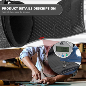 Nouveauté Fitness haltérophilie réglable meilleures poignées de gymnastique pour hommes filles sans doigts poignées de gymnastique en carbone Service OEM - Product Image 4