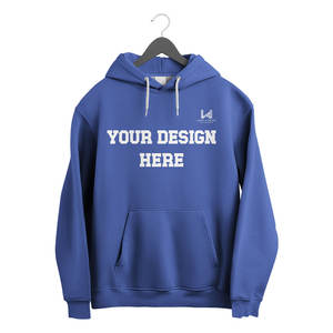 Sweat-shirt à capuche unisexe en coton 100% tricoté pour homme, anti-rides, respirant, séchage rapide, motif uni - Product Image 4