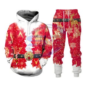 Nuevo traje personalizado de moda para hombre sublimado de algodón pesado para niños conjuntos de chándales de lana personalizados para hombres - Product Image 1