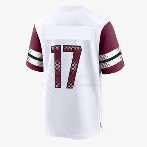 Camiseta de fútbol americano, superventas, venta al por mayor, camiseta de fútbol americano cosida de alta calidad personalizada - Product Image 2