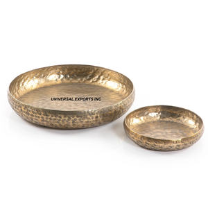 Tazón de Chocolate de Metal con Acabado Plateado, Forma Redonda, Diseño de Diseñador, Tazón para Dulces, Última Colección, Nuevo Tazón de Chocolate de Metal Decorativo - Product Image 4