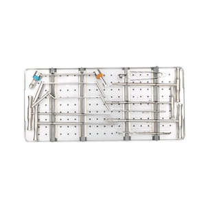 Manual Stainless Steel Trauma <b>Plate</b> Basic Lower Limb Orthopedic Instrument Set <b>Large</b> Fragment Locking <b>Plate</b> Reusable - Product Image 2