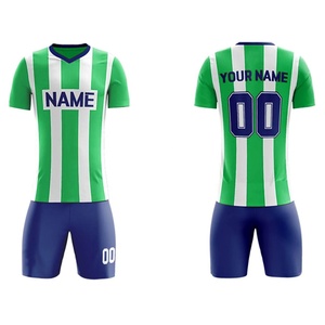 เสื้อฟุตบอลมือสองสีดำทองแบบกำหนดเองขายส่ง เสื้อผ้ากีฬา เสื้อฟุตบอล - Product Image 4