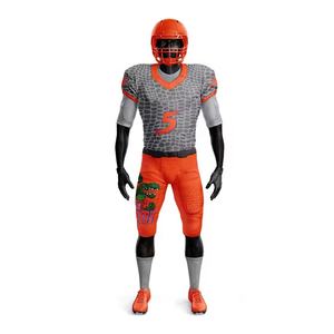 Último diseño uniforme de fútbol americano nuevo estilo uniforme de fútbol americano juvenil camiseta de fútbol americano en precio al por mayor - Product Image 5