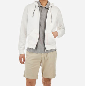 2024 vente en gros sweat à capuche zippé personnalisé pour hommes 100% coton doux et confortable coupe décontractée impression élégante pour l'hiver - Product Image 3