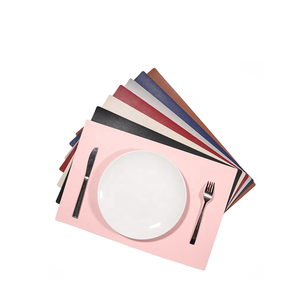 Lather Plate <b>Mats</b> square Shape Leather <b>Table</b> <b>Mat</b> Suitable for Kitchen and Dining Room and Restaurants with Sale - Product Image 2