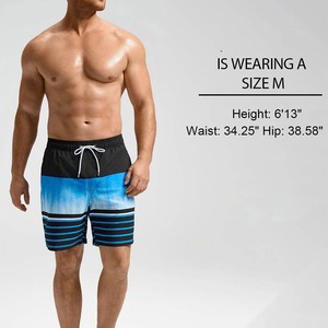 Mens Beach Shorts Sublimated Shorts Single <b>Layer</b> Quick-drying Four-way Stretch Customized Shorts Swim Trunk - Product Image 2