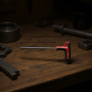 Clés hexagonales angulaires USAG avec poignée, tailles en pouces - Product Image 3