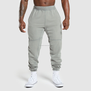 Bas de jogging pour hommes, coupe ajustée, léger, anti-statique, en polyester et coton, pour adultes, avec logo privé - Product Image 6
