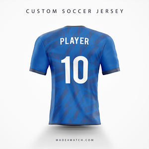 ชุดเสื้อฟุตบอลแบบระเหิดชุดฟุตบอล OEM สำหรับแฟนๆที่มีการพิมพ์ชื่อสำหรับทีมกีฬาสโมสร - Product Image 6