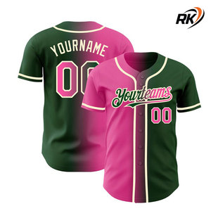 High Quality Custom <b>Skull</b> Baseball Jersey Breathable Green Sportswear Best Prices Wholesale High Fashion T <b>Shirt</b> - Product Image 3