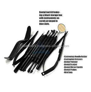 ชุดอุปกรณ์ผ่าตัดช่องปากและฟันขนาดเล็กแบบมืออาชีพ10ชิ้นชุดอุปกรณ์ผ่าตัดผ่านการรับรอง CE - Product Image 3
