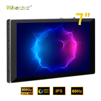 Moniteur portable IPS FHD 1080P de 7 pouces, 1920x1080, Raspberry Pi, Linux, type-C, USB, caméra, moniteur tactile de 7 pouces