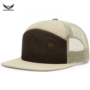 Recién llegado, gorras de camionero de malla con logotipo personalizado para hombres, transpirables y populares para uso en exteriores, servicio OEM disponible al por mayor - Product Image 1