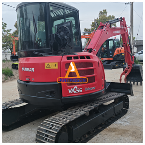 Yanmar Vio55 5.5 tonnes Mini pelle 90% nouvelle originale EPA CE approuvée agricole utilisée avec moteur de base et composants de moteur - Product Image 3