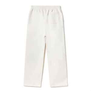 Pantalones de chándal con logotipo bordado, pantalones de chándal de pierna recta de algodón de diseño personalizado, fabricante de pantalones de chándal de pierna recta al por mayor para hombres - Product Image 2