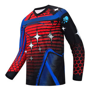 Maillot de motocross haut de gamme, durable, léger, prêt pour l'action, maillot de motocross de course, profil de coupe - Product Image 4