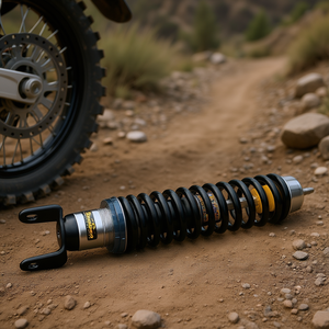 Amortiguador Trasero Negro Ajustable para Motocicletas - Product Image 3