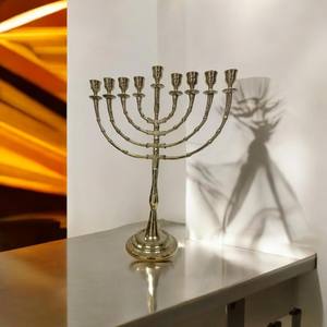 Candelabro Menorah al por Mayor para Mesa, Decoración del Hogar, Fiesta de Navidad, para Hoteles, Celebraciones de Pascua y Cumpleaños - Product Image 4