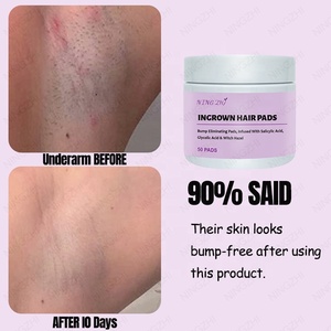Glycolic axit Toner <span class=keywords><strong>Pads</strong></span> cho khuôn mặt nách mọc ngược miếng đệm tóc giúp loại bỏ tế bào da chết - Product Image 5