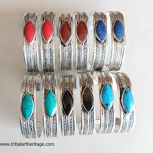 ชุดเครื่องประดับโบฮีเมียนสไตล์เทศกาลสีสันสดใสทำด้วยมือสำหรับผู้หญิง - Product Image 3