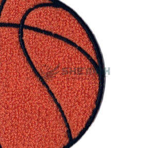 Meilleur fabricant, nouveau logo personnalisé, vêtements, patchs de broderie en chenille, différents modèles de tissu, patchs de broderie en chenille - Product Image 3