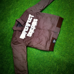 เสื้อแจ็คเก็ตผู้ชายสไตล์วินเทจ แต่งยีนส์ปักลายปะติด ซิปหน้า สำหรับฤดูหนาว สตรีทแวร์ ผ้าโพลีเอสเตอร์ผสมคอตตอน กันลม แห้งเร็ว - Product Image 6