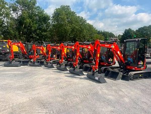 รถขุดตีนตะขาบ Kubota U27-4 มือสองและใหม่ประสิทธิภาพสูง และ รถขุดตีนตะขาบ Kubota U50-5 1 คัน รถขุดขนาดเล็ก บุ้งกี๋ 0.22 ลูกบาศก์เมตร รับน้ำหนักได้มาก - Product Image 5