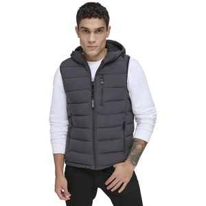 Gilet matelassé personnalisable OEM 2025 pour homme grande taille, respirant, coupe-vent, avec col montant, idéal pour l'hiver - Product Image 6