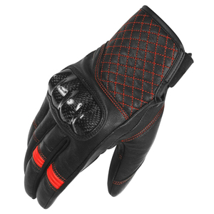 2025 venta al por mayor personalizar guantes de cuero para motocicleta deportes de carreras de invierno dedo completo montar pantalla táctil guantes de seguridad al aire libre - Product Image 4