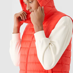 OEM <b>Men's</b> Sleeveless Nylon Puff Jackets <b>Lightweight</b> <b>Gilet</b> Jacket for Causal Outdoor Sleeveless Vest Breathable Jacket for <b>Men</b> - Product Image 5