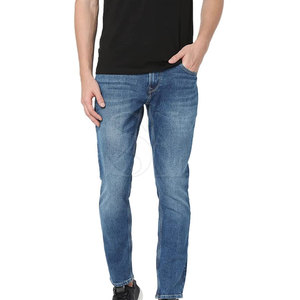 Venta Directa de Fábrica, Jeans de Hombre de Corte Recto, Versátiles, de Alta Calidad, Estilo Urbano - Product Image 5