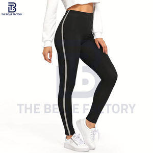 2025 Leggings pour femmes sur mesure pleine longueur haute qualité coton/fibre de bambou taille moyenne Style Vintage sublimé imprimé - Product Image 2