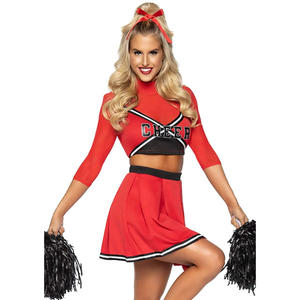 Tenues de cheerleading personnalisées professionnelles pour filles, 100% polyester, séchage rapide, service OEM/ODM, couleur et taille personnalisées - Product Image 4