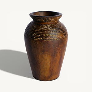 Mini poterie en argile Kendi Nawang 20x30cm - Product Image 1