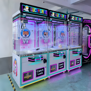 Funzone, venta directa de fábrica, nueva máquina de grúa comercial con clase, juego de la suerte, juego de garra, consola LED, máquina de grúa - Product Image 4