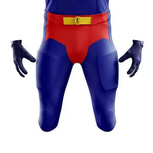 ชุดอเมริกันฟุตบอลแห้งเร็วชุดอเมริกันฟุตบอลแบบอเมริกันสวมใส่ง่ายสีและขนาดสั่งทำได้ - Product Image 5